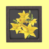 YELLOW LILIES TINY premium gift boxes
