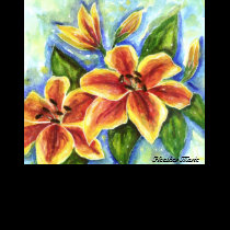 Yellow Lilies t-shirts by HeatherFlower Yellow Lilies t-shirts