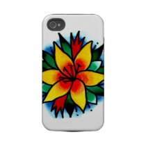 Yellow Lily Iphone 4 Tough Covers