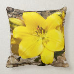 Yellow Lily cushions pillows
