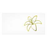 Yellow Lily Photo Greeting Card