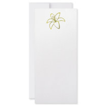 Yellow Lily Rack Cards