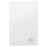 Yellow Lily Stationery Design