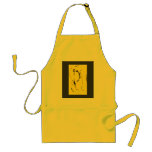 Yellow Line Dance Apron