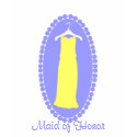 Yellow Maid of Honor Dress t-shirts by OccasionsByMadeleine Yellow Maid of Honor Dress t-shirts