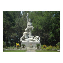 yellow Mailai Memorial, Quangngai flowers Custom Announcements