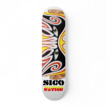 YELLOW MAN 2 skateboards by siconation YELLOW MAN 2 skateboards