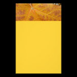 Yellow Maple Leaf Stationery