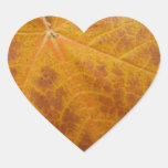 Yellow Maple Leaf Sticker