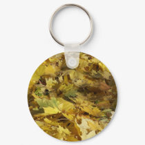 Yellow Maple Leaves keychains by InnerWisdomHealing Yellow Maple Leaves keychains