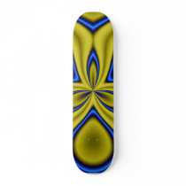 Yellow-Mellow Groovin' Machine Skate Board