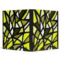 Yellow Mellow Hello Vinyl Binder