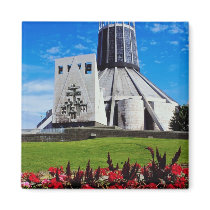 Yellow Metropolitan Cathedral of Christ the King, Fridge Magnets