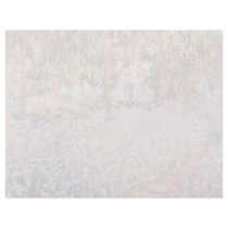 Yellow Monet's Garden in Giverny, Claude Monet flo Custom Letterhead
