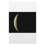 yellow-moon-eclipse personalized stationery