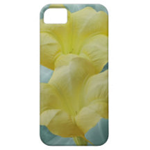 Yellow Moon flower iPhone 5 Case