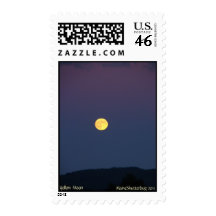 Yellow Moon Stamp