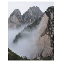 Yellow mountain in China flyers