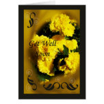 Yellow Mums Cards