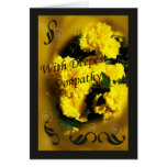 Yellow Mums Greeting Cards