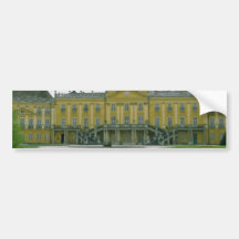 yellow Museum in city of Kecskemet, Hungary flower Bumper Sticker
