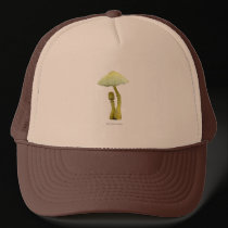 Yellow Mushrooms Hat