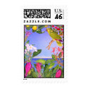Yellow-napped Amazon postage by joeyartist Yellow-napped Amazon postage