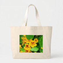 Yellow Nasturtiums Bags