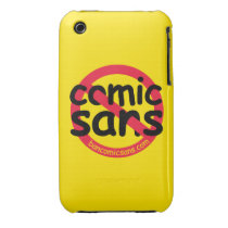 Yellow No Comic Sans casemate cases