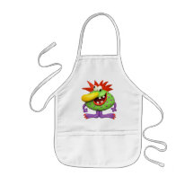 Yellow Nose Monster Aprons