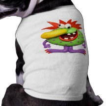 Yellow Nose Monster Dog Clothes