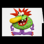 Yellow Nose Monster cards
