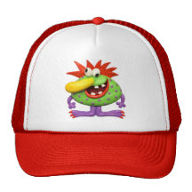 Yellow Nose Monster Hat