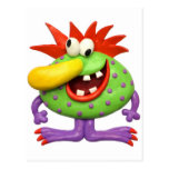 Yellow Nose Monster Post Cards