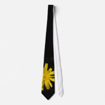Yellow on Black Tie