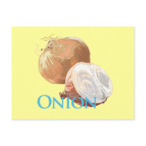 Yellow Onion postcards by aproducetrail Yellow Onion postcards