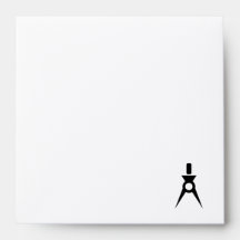 Yellow Orange Architect Envelope