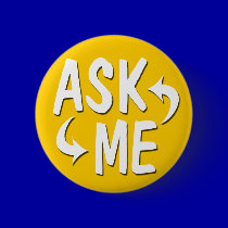 Yellow-Orange Ask Me Button / Arrows buttons