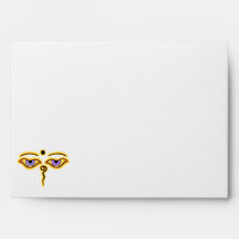 Yellow Orange  Buddha Eyes.png Envelope