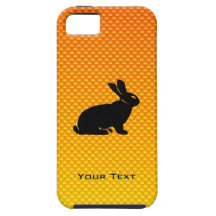 Yellow / Orange Bunny iPhone 5 Case