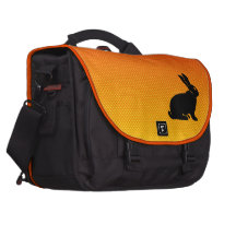 Yellow / Orange Bunny Laptop Bag