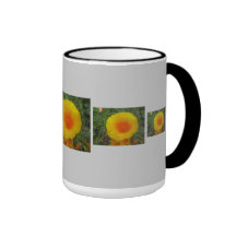 Yellow Orange California Poppies Mug