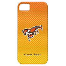 Yellow Orange Lobster iPhone 5 Cases