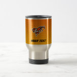 Yellow Orange Lobster Mugs