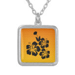 Yellow Orange Tropical Flowers Jewelry