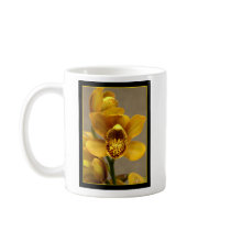 Yellow Orchid mug