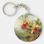 Yellow Orchids Key Chain