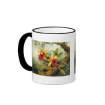 Yellow Orchids Coffee Mug