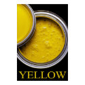 Yellow paint posters