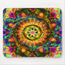 Yellow Painted Storm Mousepad